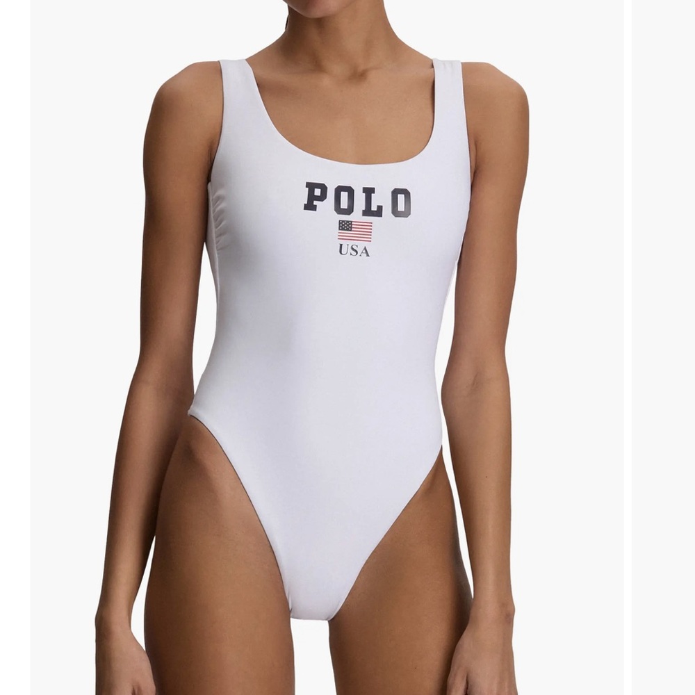 Polo Ralph Lauren Scoop One-Piece Swimsuit